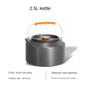 Outdoor Camping Coffee Pot Teapot Mountain Fishing Picnic Kettle