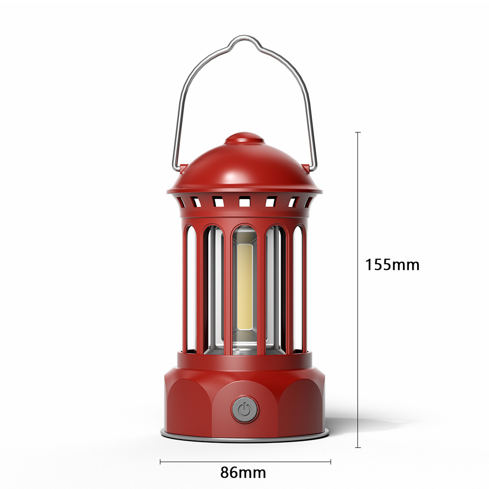 New Outdoor Camping Light Atmosphere Tent Light Gift Retro Lantern Portable Camp Light