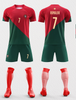 2022 Qatar Cup World Argentina Brazil France Germany Portugal National Team Jersey Football Kit Seth