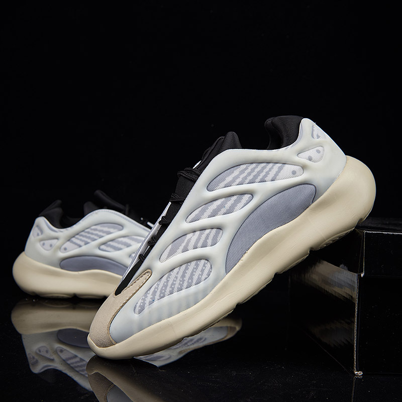 Vintage Skeleton Shoes Glow-in-the-dark Trend Couple Daddy Shoes Sports Wholesale Fashion Shoes