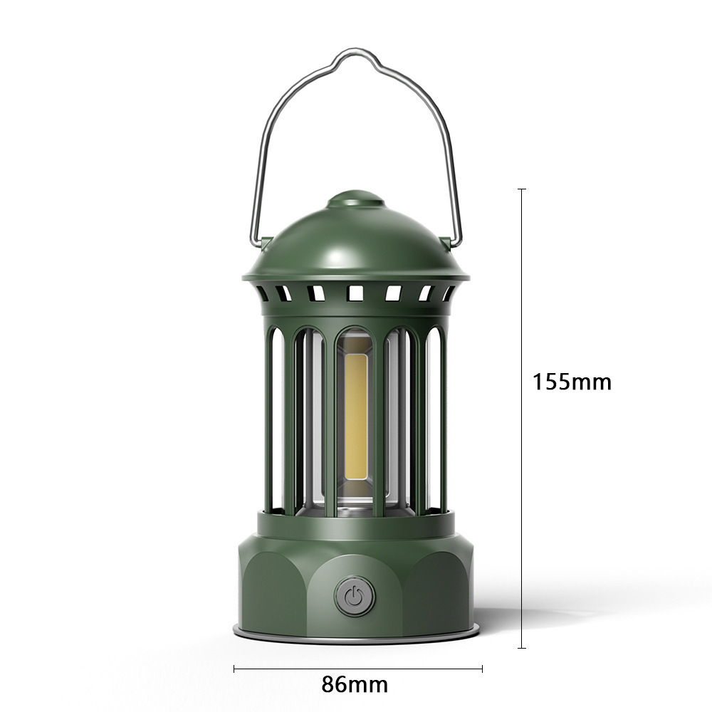 New Outdoor Camping Light Atmosphere Tent Light Gift Retro Lantern Portable Camp Light