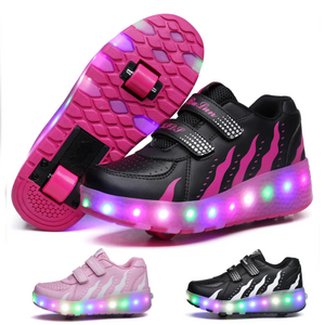 The Latest Children's Roller Skates Outdoor Recreational Sports Shoes Wheel Shoes Skate Shoes