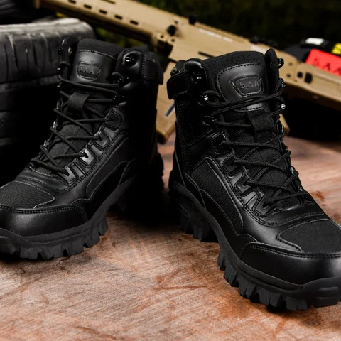 New Boots Men Military Special Force Desert Combat Shoes Men Outdoor Hunting Trekking Camping Boots Man Tactical Boot Work Shoes