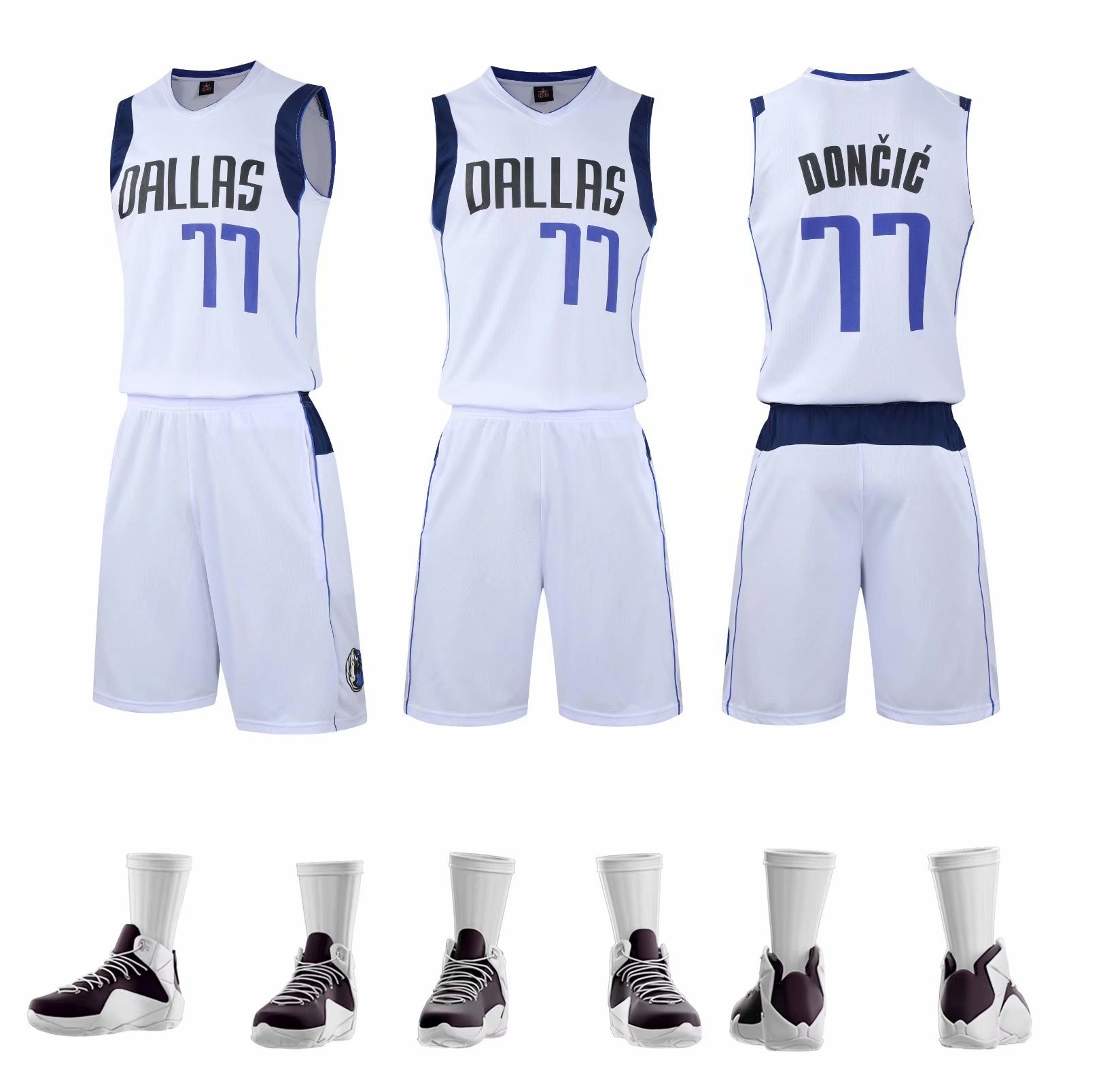 Fan Version Basketball Suit Suit Male City Version Jersey Game Sports Basketball Suit