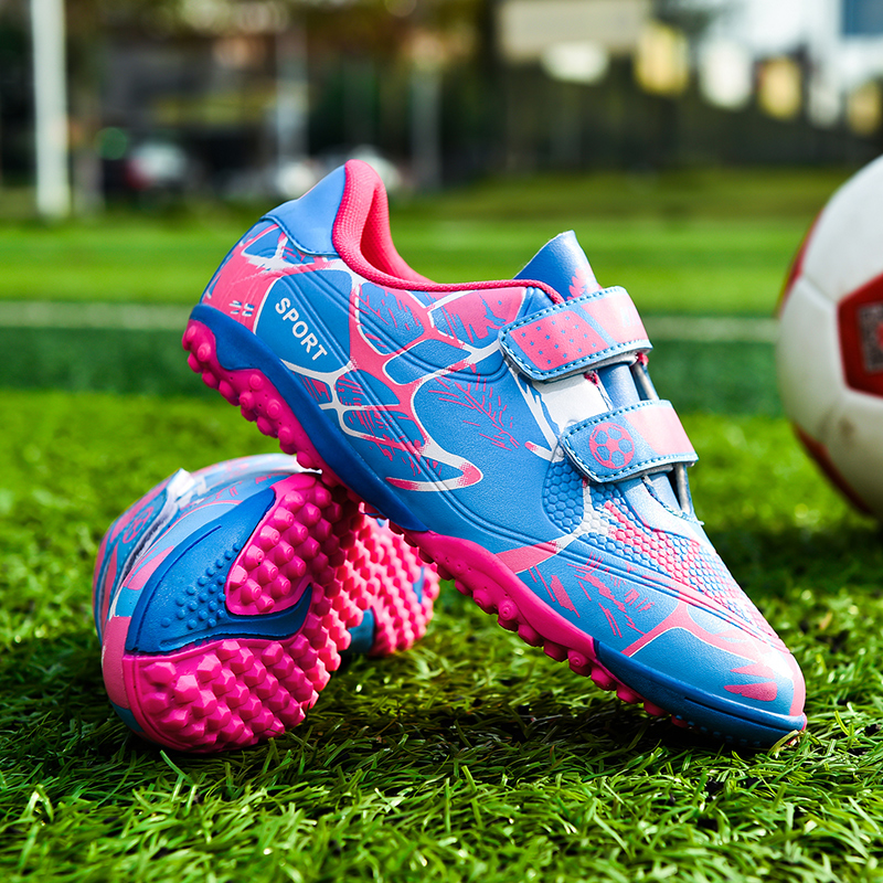 Children's Sports Football Shoes Super Grip Wear-resistant Non-slip Football Shoes