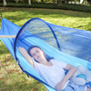 New Quick-opening Hammock with Mosquito Net Single And Double Parachute Cloth Outdoor Camping Mosquito Swing
