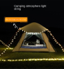 Outdoor Tent Automatic 3-4 Person Beach Fast Open Folding Camping Double Awning