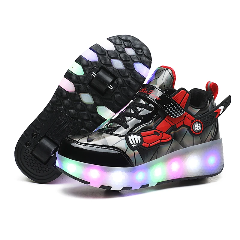 The Latest Children's Roller Skates Outdoor Recreational Sports Shoes Wheel Shoes Skate Shoes