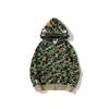 2023 Autumn And Winter Foreign Trade Men And Women's Fashion Brand Shark Head Camouflage Bottom Double Hat Casual Hoodie