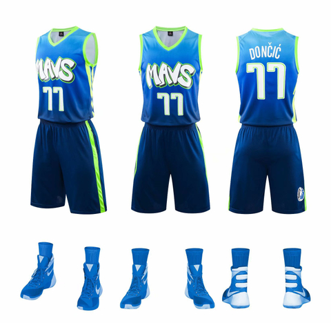 Fan Version Basketball Suit Suit Male City Version Jersey Game Sports Basketball Suit