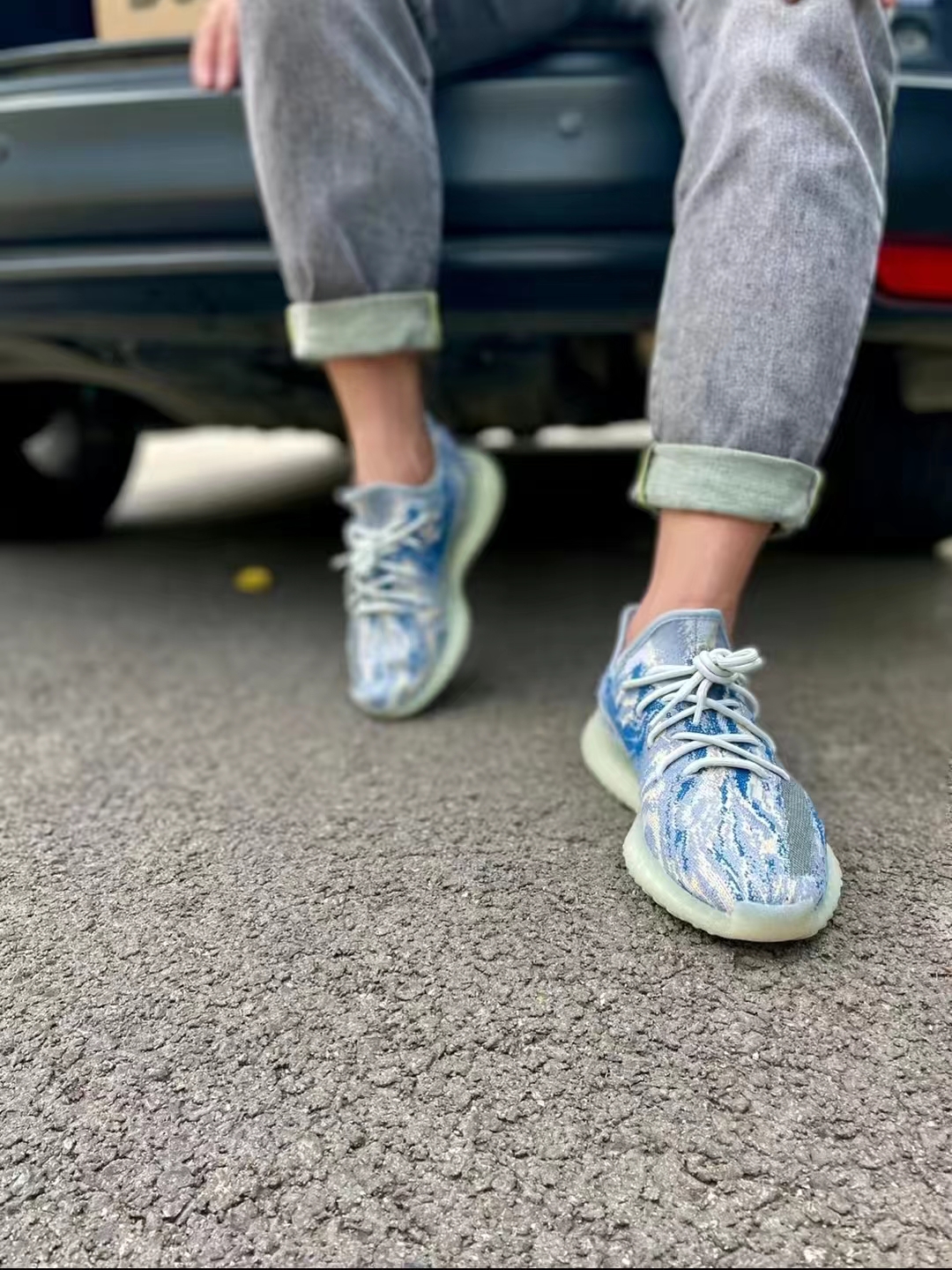 Men's Blue Fashion Casual Shoes Coconut Shoes