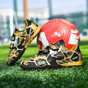 New Magic Buckle Children's Football Shoes