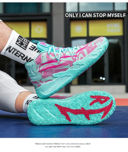 2025 High Quality Mens Basketball Sneakers High-top UltraLight Training Sports Shoes Breathable Cushion Basketball Shoes