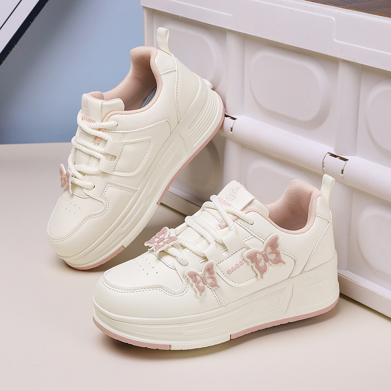 Girls' New Model with Brakes Running Shoes for Children. Cute Four-wheel Invisible Student Roller Skates for Girls.