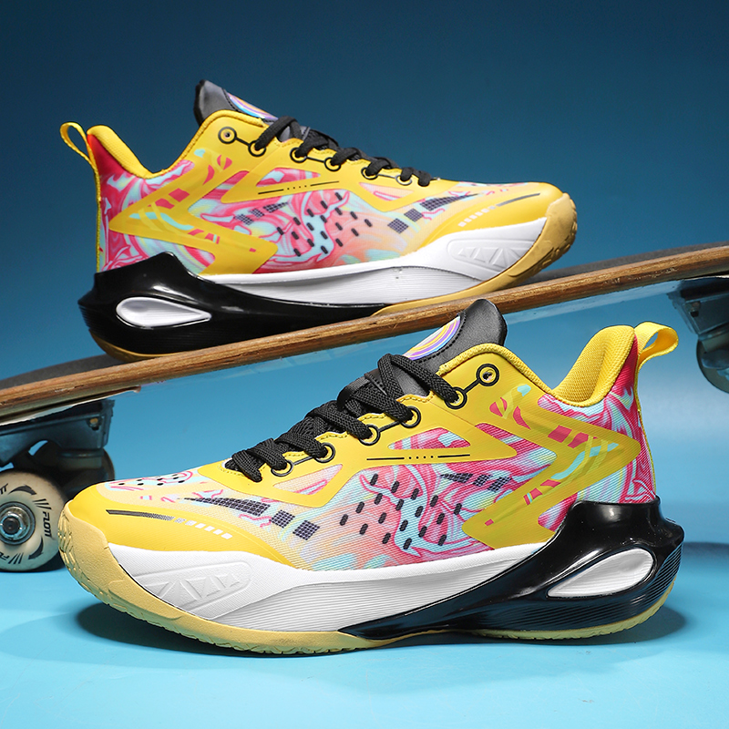 Outdoor Basketball Shoes with Excellent Wear Resistance Good Slip Resistance And Shock Absorption Properties