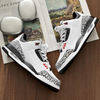 2026 New Design Graffiti Air Cushion Sportive Casual Trend Shoes - Couple Style Basketball Shoes - Men's Version