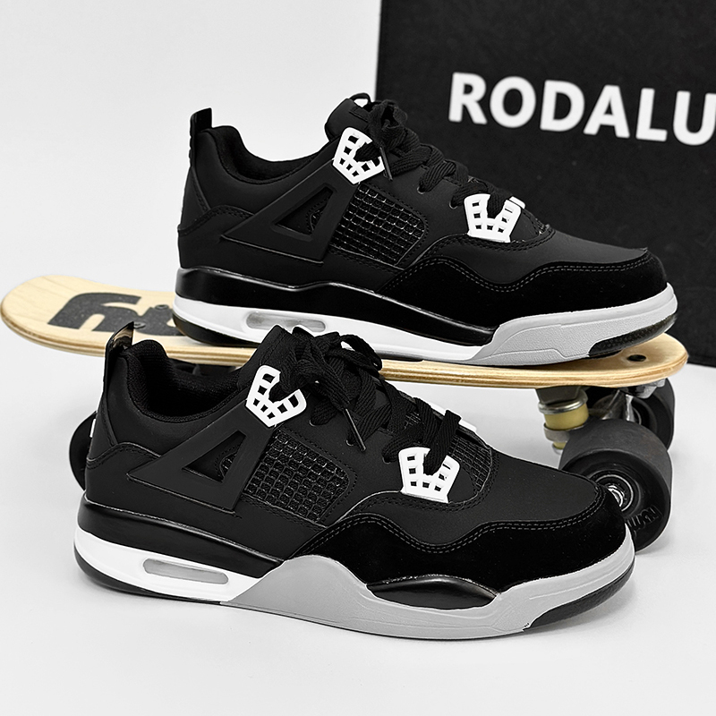 2026 New Hit Sports Shoes - Versatile Women's Thick-soled Height-increasing Black Lightweight Casual Sneakers Basketball Shoes for Women