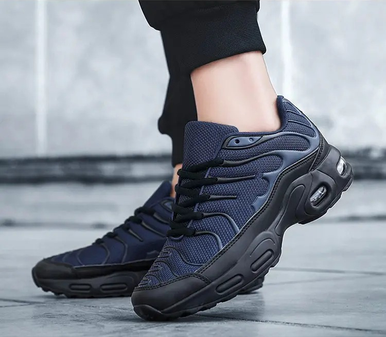 Men's Air Cushion Sports Shoes Mesh Breathable Running Shoes