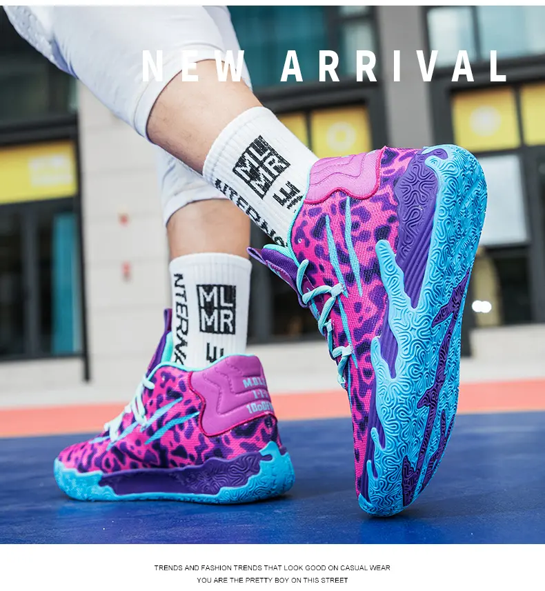 2025 High Quality Mens Basketball Sneakers High-top UltraLight Training Sports Shoes Breathable Cushion Basketball Shoes