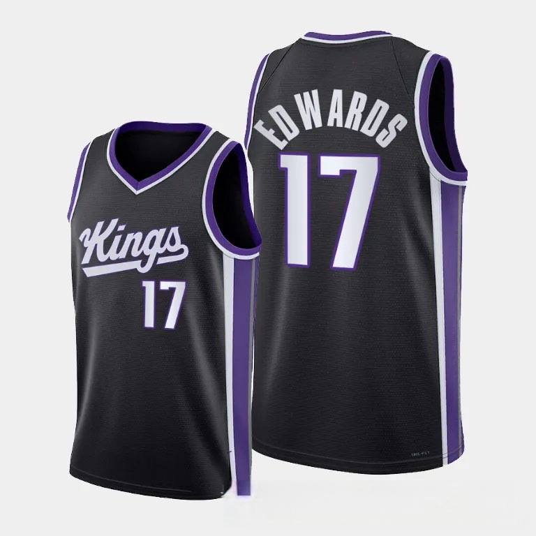 24th Season Kings Team 5# Fox (Foxtrot) Men's Alphanumeric Embroidered Basketball Sportswear, Breathable And Comfortable Basketball Vest, Basketball Game Training Casual Wear, Sports Top, Fashionable 