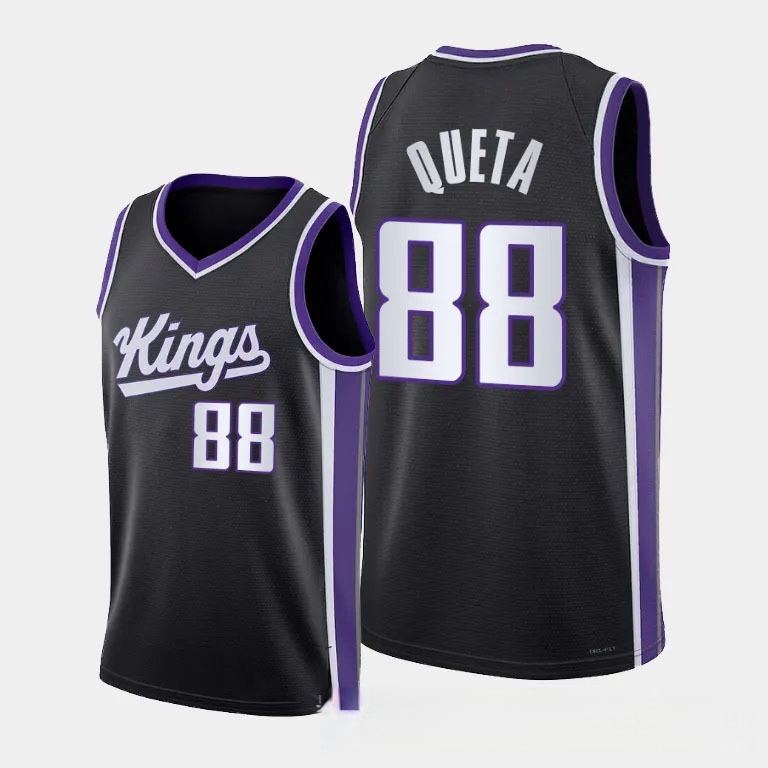 24th Season Kings Team 5# Fox (Foxtrot) Men's Alphanumeric Embroidered Basketball Sportswear, Breathable And Comfortable Basketball Vest, Basketball Game Training Casual Wear, Sports Top, Fashionable 