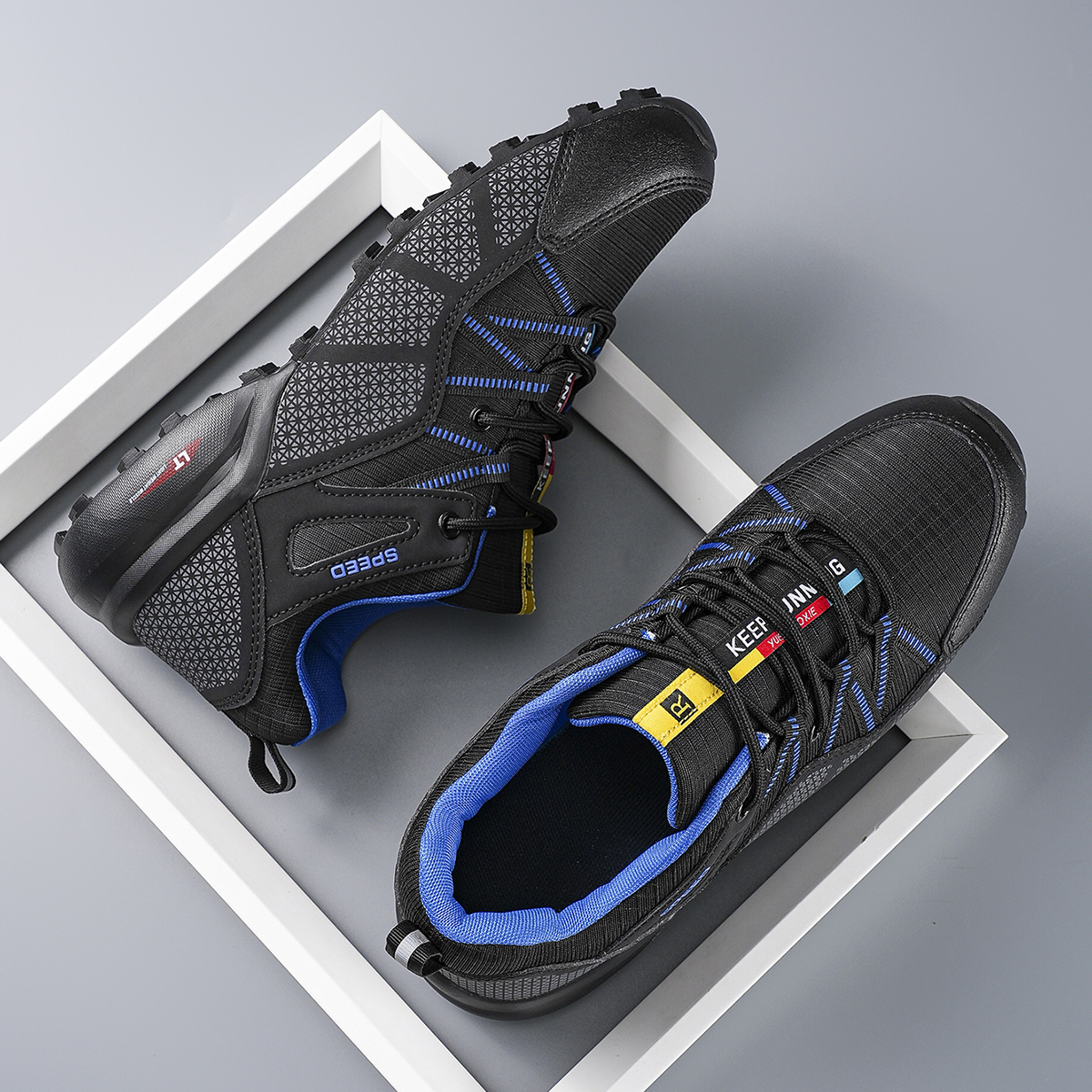 2026 New Model Mesh-Encased Breathable Outdoor Sports And Leisure Shoes - Anti-Slip And Wear-resistant Off-Road Hiking Shoes