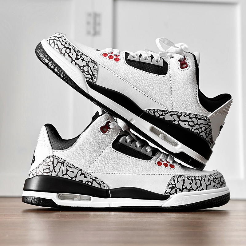 2026 New Design Graffiti Air Cushion Sportive Casual Trend Shoes - Couple Style Basketball Shoes - Men's Version