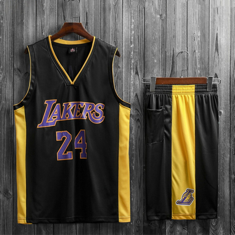 The Lakers' No. 24 Kobe Bryant Jersey And No. 23 Basketball Jersey Set for The Game