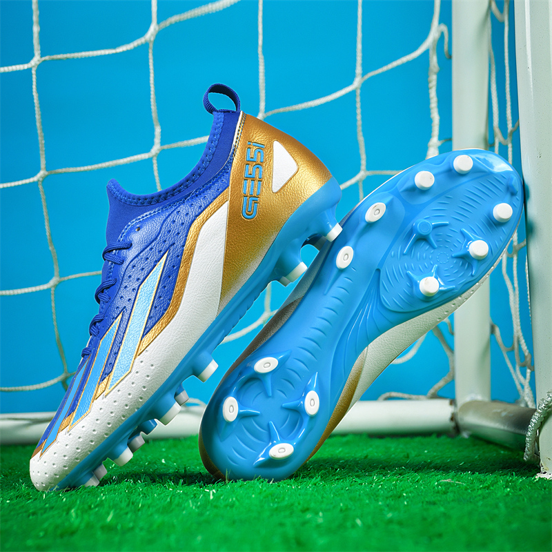 Best-selling Football Shoes with Long Spikes And Broken Spikes, Student Football Shoes, Breathable And Durable, Field Combat Boots