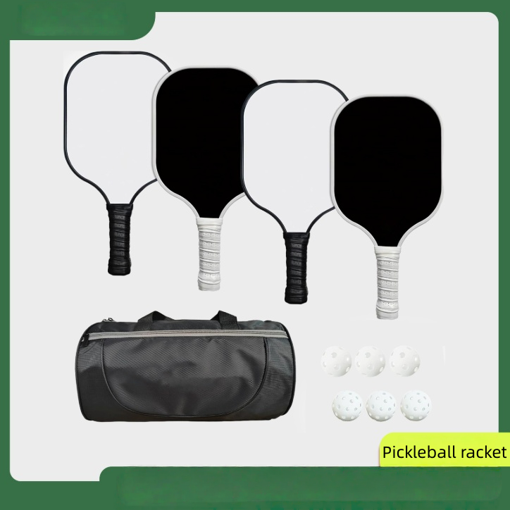 Ultra-lightweight Fiberglass Pickleball Racket Fiberglass Sports Offensive Training Outdoor Pickleball Racket Student Racket