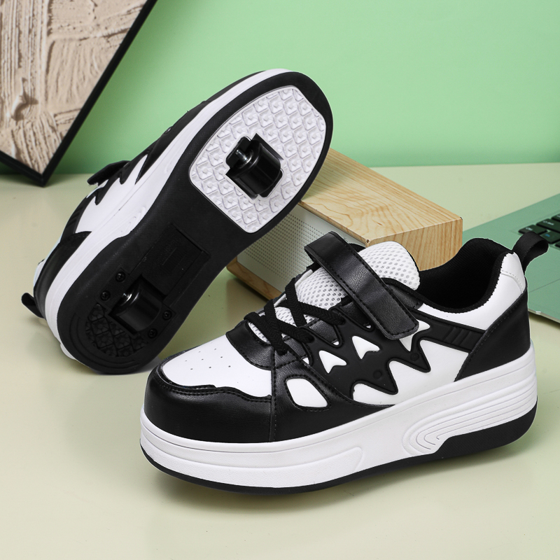 Dabu 789 Double-wheel Walking Shoes, Retractable Roller Skates, And Children's Sports Roller Skates