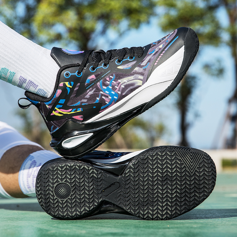 Outdoor Basketball Shoes, Wear-resistant, Anti-slip, Shock-absorbing Sports Training Shoes, Student Casual Shoes