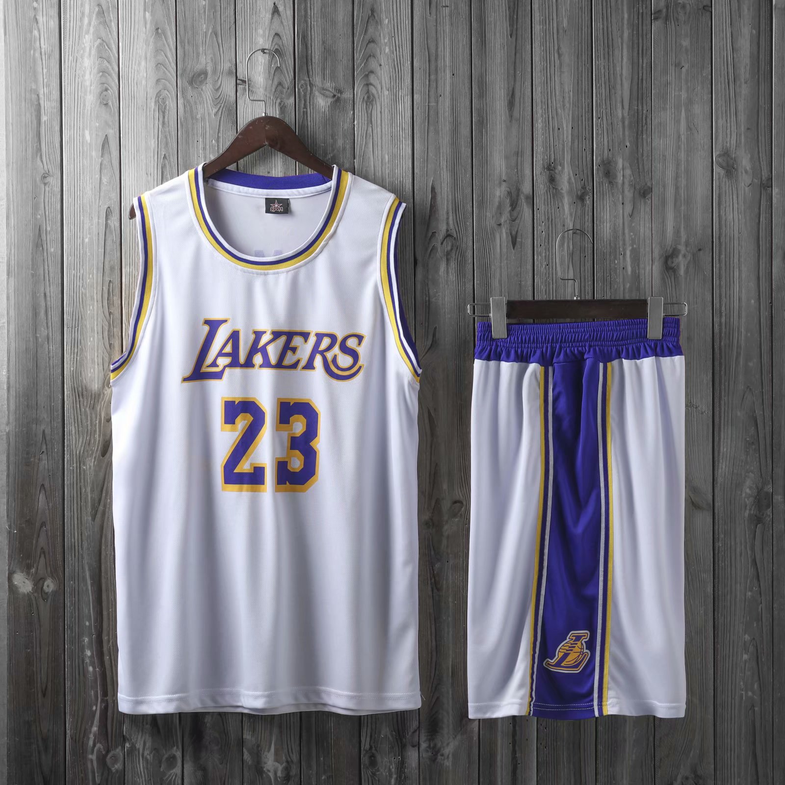 The Lakers' No. 24 Kobe Bryant Jersey And No. 23 Basketball Jersey Set for The Game