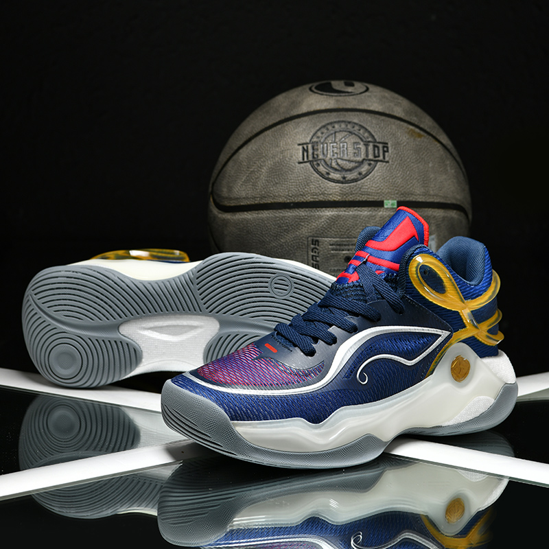 2026 New Winter-Spring Men's Shoes - Basketball Shoes for Teenagers, Practical Shock Absorption, Breathable, Durable, Anti-Slip, Sports Shoes for Students