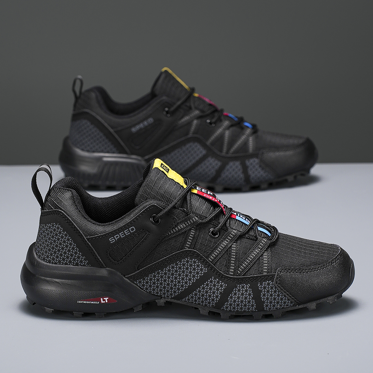 2026 New Model Mesh-Encased Breathable Outdoor Sports And Leisure Shoes - Anti-Slip And Wear-resistant Off-Road Hiking Shoes