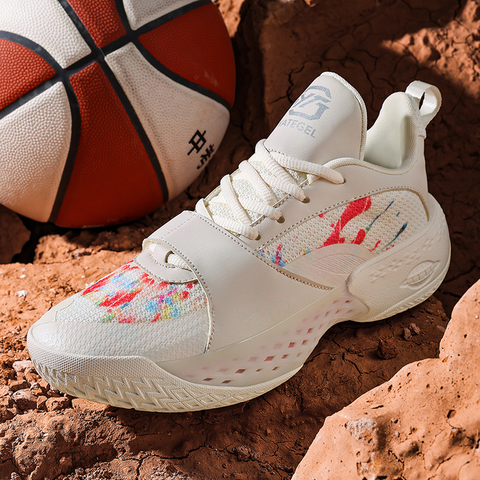 Basketball Shoes for Men And Women Lightweight Shock-absorbing Slip-resistant Durable Wear-resistant Breathable with Mesh Surface And Suitable for Students' Sports Activities