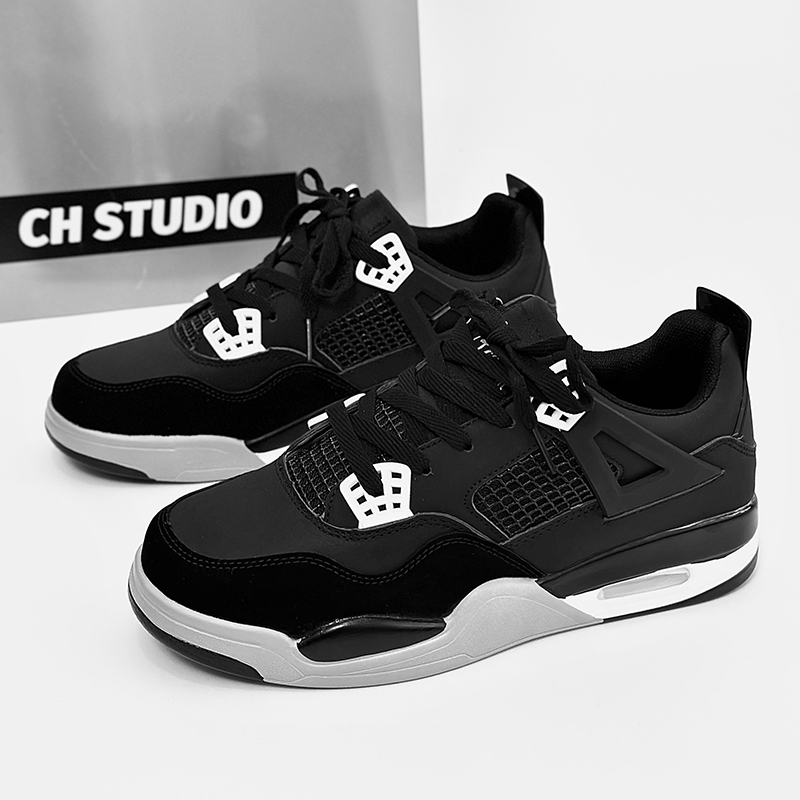 2026 New Hit Sports Shoes - Versatile Women's Thick-soled Height-increasing Black Lightweight Casual Sneakers Basketball Shoes for Women