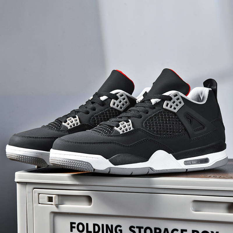 Fashionable Casual Basketball Shoes Laced Outdoor Student Youth Sports Shoes Large Size Spring Summer Autumn Winter Seasonal