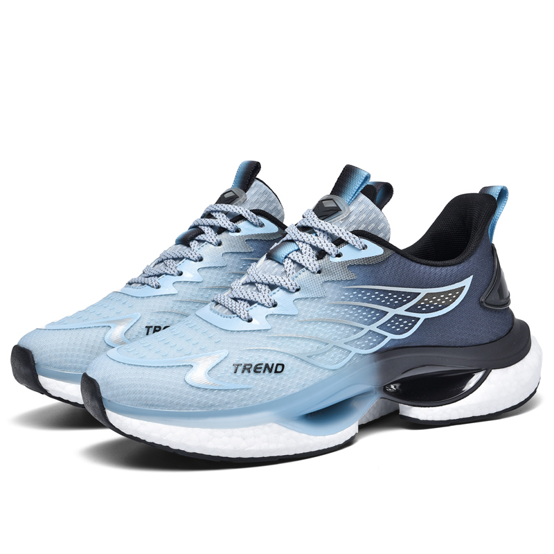  Men's Running Shoes Lightweight Breathable Mesh Slip-On Sneakers Comfortable Shock Absorption Spring Autumn Winter Seasonal Wear 