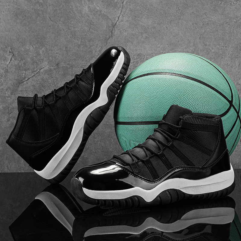 Large Size Men's Sport oes Faionable High Top Baskeall oes Wear Resistant 45 Code 47 Casual oes Comfortable Sneakers